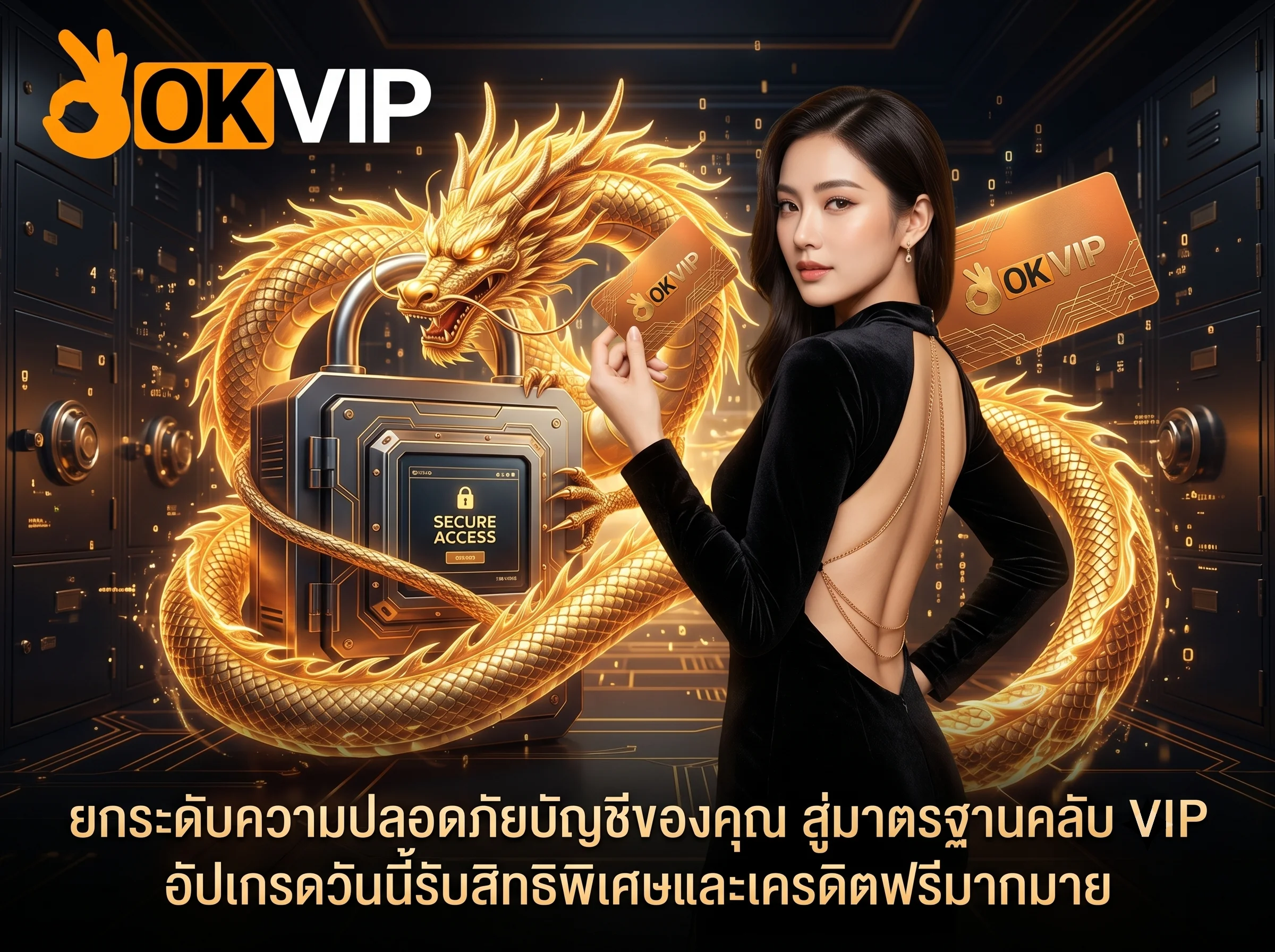 OKVIP นโยบายความเป็นส่วนตัว การปกป้องบัญชีสำหรับสมาชิก VIP คลับ